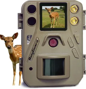 SG520 Trail Game Camera, 37MP Hunting 4K Outdoor Wildlife Hunting Camera 30fps 1.44'' LCD White LED and 940nm No Glow with Night Vision 90ft Detection Distance Color Pictures&Videos