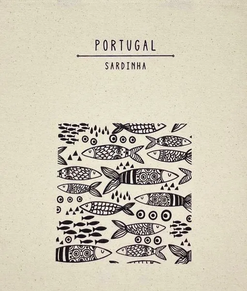 Shopping Bag in Cotton | Sardines