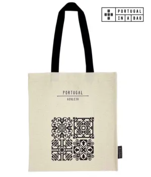 Shopping Bag in Cotton | Tiles