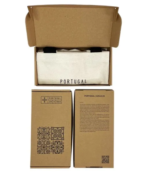 Shopping Bag in Cotton | Tiles