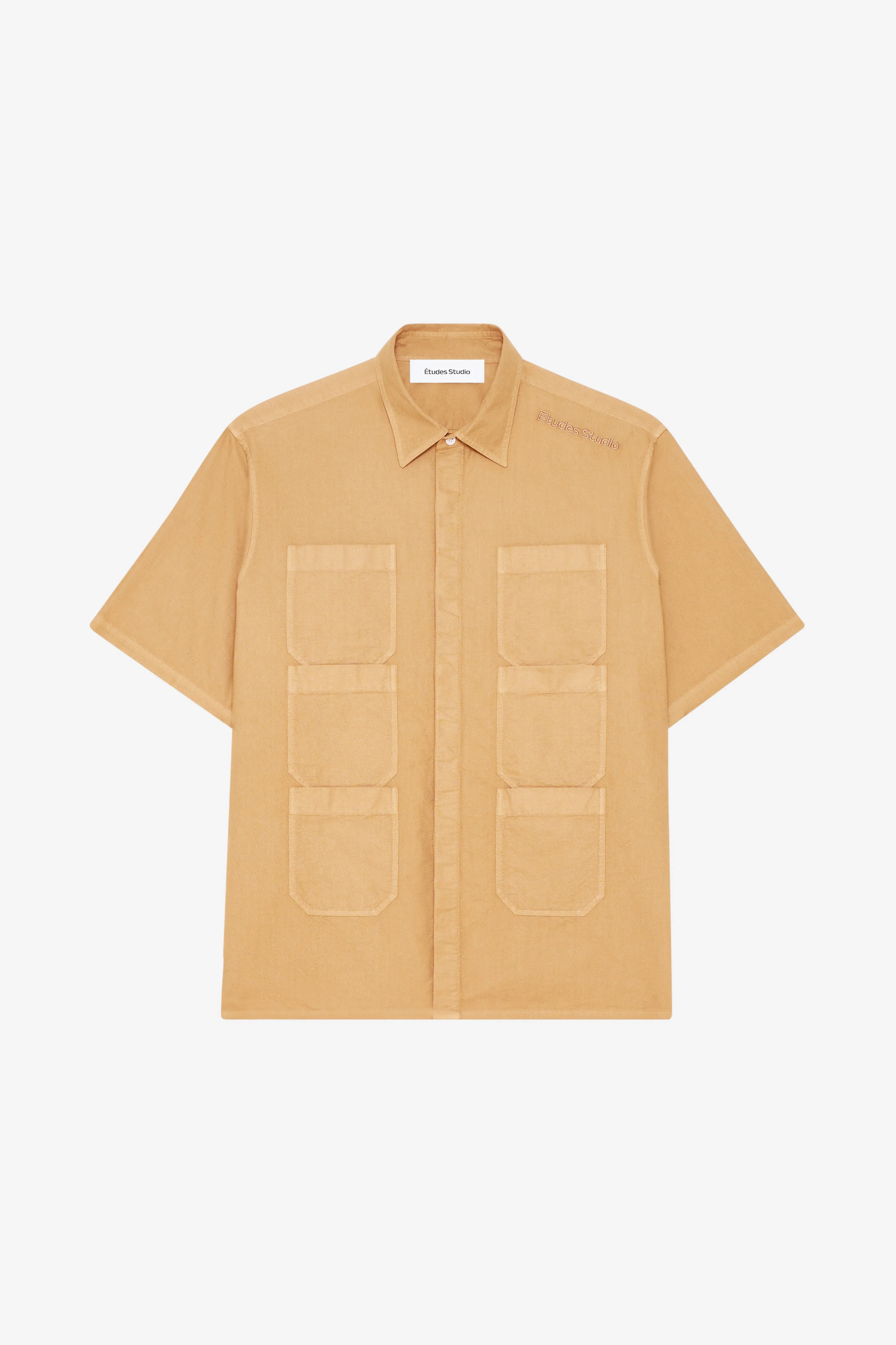 SHORT SLEEVES POCKETS SHIRT
