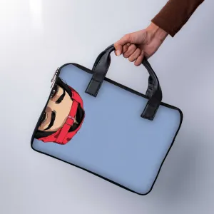 Side Peep Laptop Sleeve With Handle