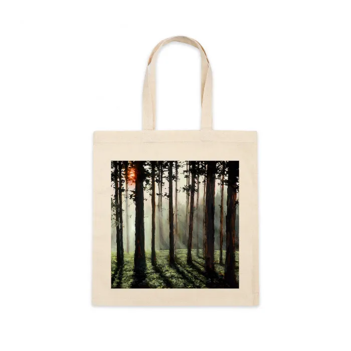 Simple Cotton Canvas Tote Bag