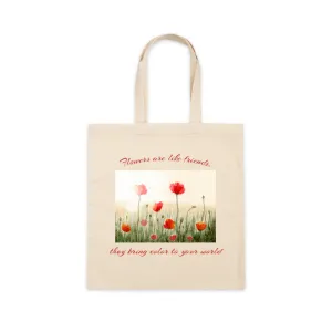 Simple Cotton Canvas Tote Bag