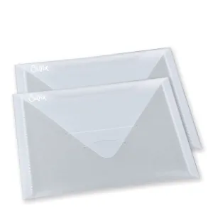 Sizzix Accessory - Plastic Envelopes, 6 1/4" x 9", 2 Pack