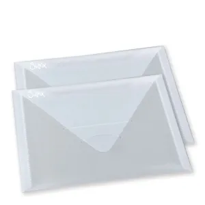 Sizzix Plastic Envelopes 2/Pkg, (6.25"X9")