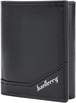 Small Popup Card Case Wallet, Campact Design RFID Wallet for Men with Card Slots, Slim Mens Leather Wallet Purse