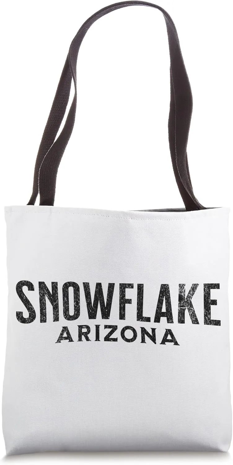 Snowflake Arizona Tote Bag