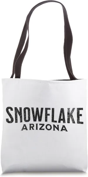 Snowflake Arizona Tote Bag