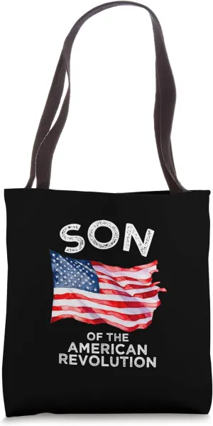 Son of the American Revolution SAR USA history dad brother Tote Bag