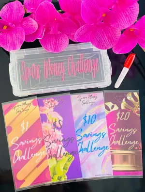Spare Money Savings Challenge Box Set the