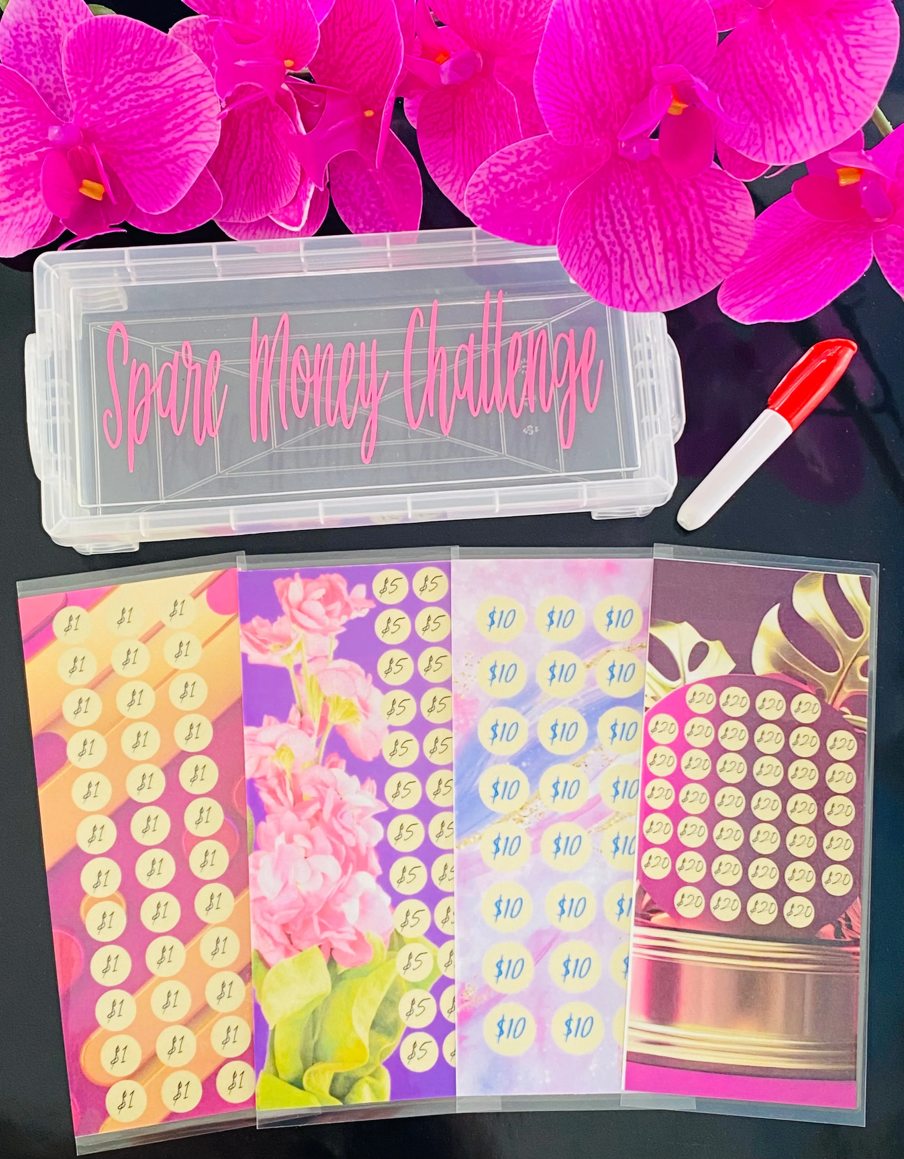 Spare Money Savings Challenge Box Set the