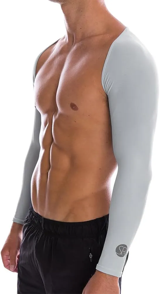 SParms Premium Sun Protection Shoulder Wraps for Men and Women | Lightweight, Breathable Compression Shawl