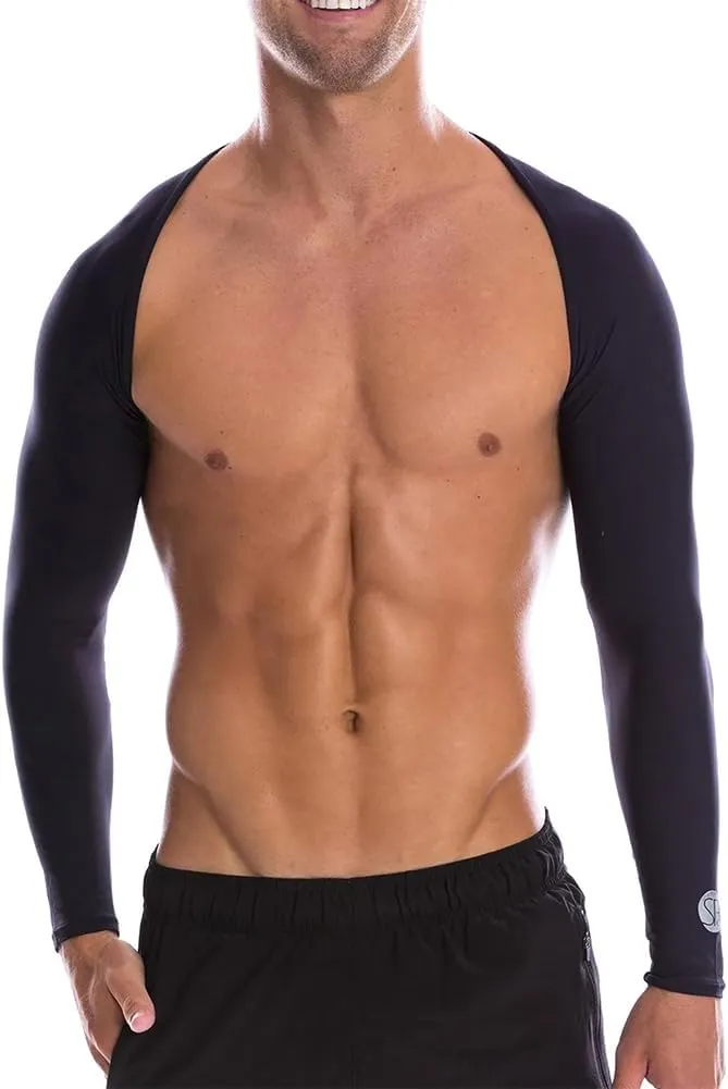 SParms Premium Sun Protection Shoulder Wraps for Men and Women | Lightweight, Breathable Compression Shawl