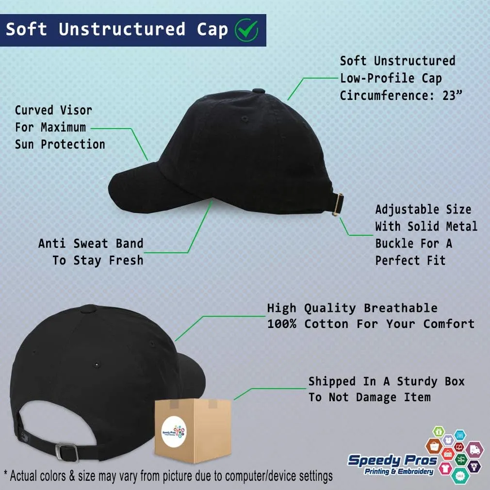 Speedy Pros Soft Baseball Cap Air Force Emblem Embroidery Insignias Cotton Dad Hats for Men & Women