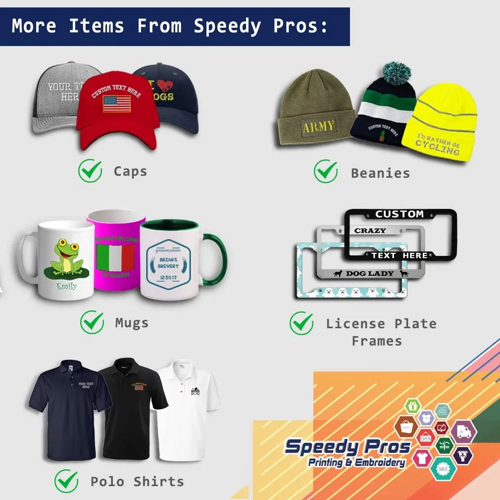 Speedy Pros Soft Baseball Cap Air Force Emblem Embroidery Insignias Cotton Dad Hats for Men & Women