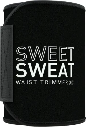 Sports Research® Sweet Sweat Waist Trimmer - Premium Sweat Enhancing Fitness Belt for Women & Men - 5 Adjustable Sizes