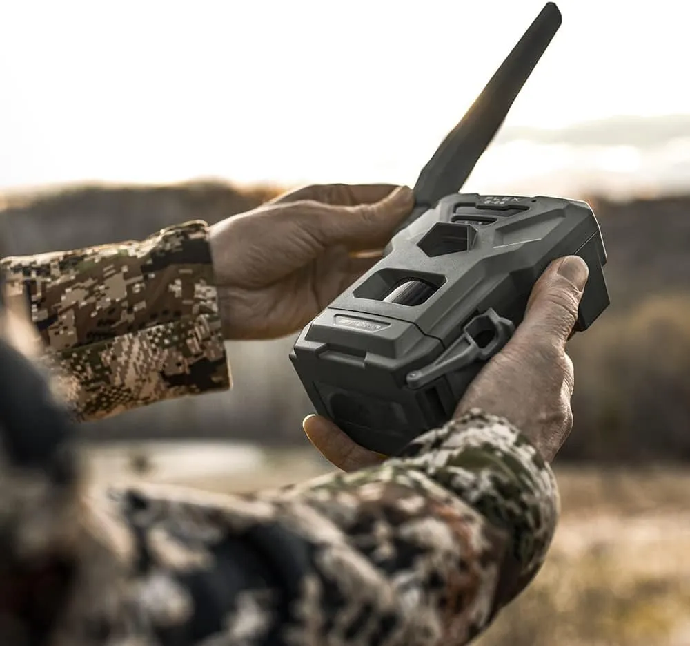 SPYPOINT Flex G-36 Cellular Trail Camera, 36MP Photos and 1080p Videos w/Sound, GPS Enabled, Dual-Sim LTE Connectivity, 100' Flash & Detection Range