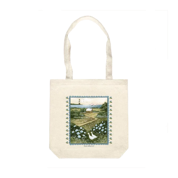 Square Cotton Canvas Tote Bag