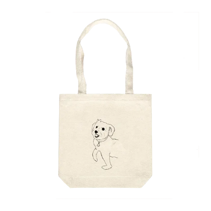 Square Cotton Canvas Tote Bag