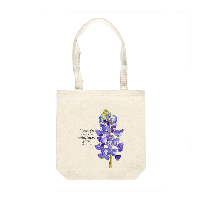 Square Cotton Canvas Tote Bag