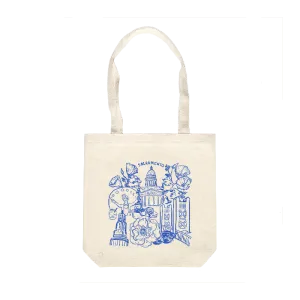Square Cotton Canvas Tote Bag