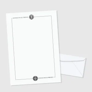 St. Benedict Stationery Set