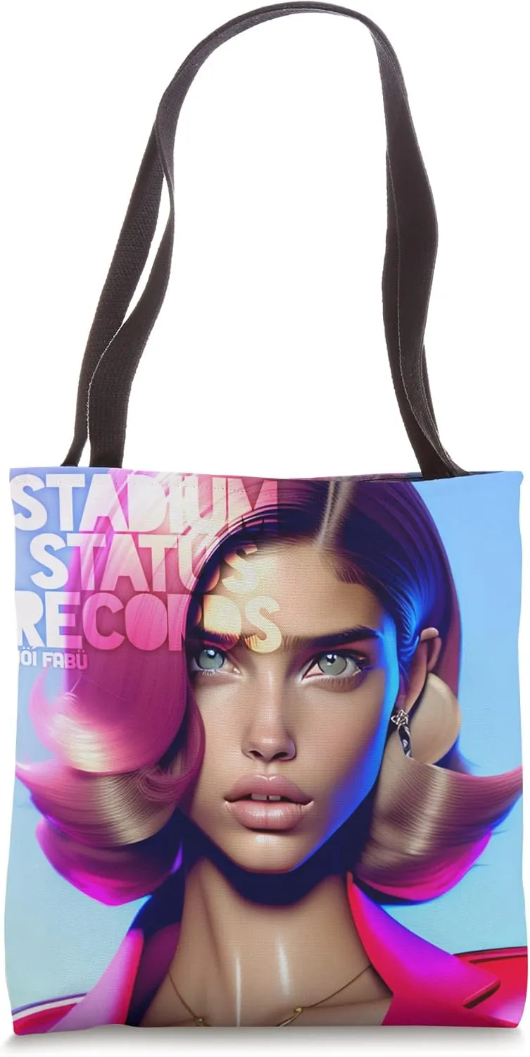 Stadium Status Records Superstar Retro Jöí Fabü Brand Travel Tote Bag