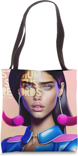 Stadium Status Records Superstar Retro Jöí Fabü Brand Travel Tote Bag