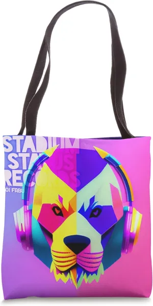 Stadium Status Records Superstar Retro Jöí Fabü Brand Travel Tote Bag