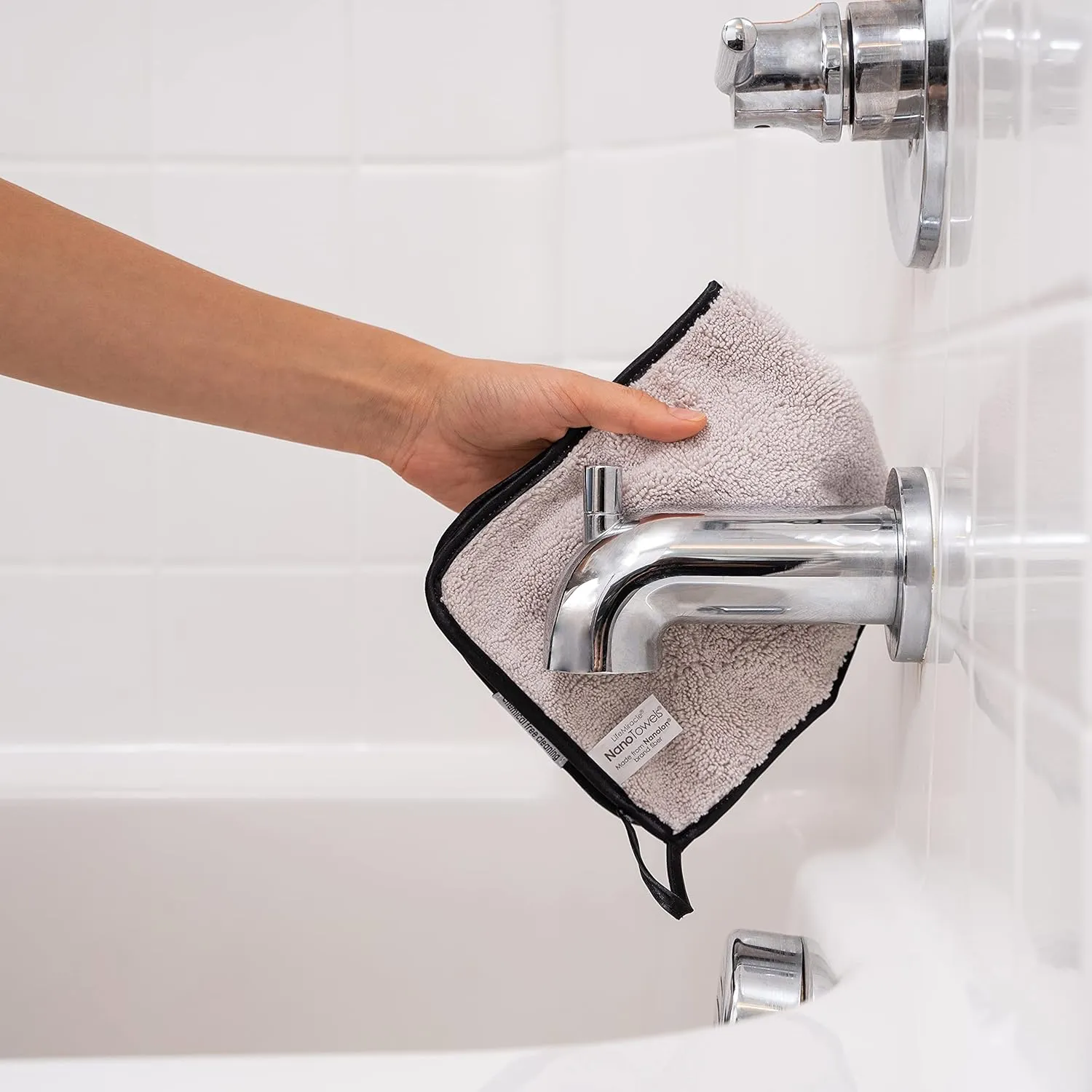 Stainless Steel Cleaner | The Amazing Chemical Free Stainless Steel Cleaning Reusable Wipe Cloth | Kid & Pet Safe | 7x16 (1 pc)