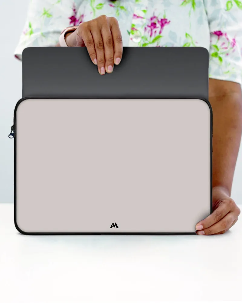 Stone Gray MacBook / Laptop-Sleeve