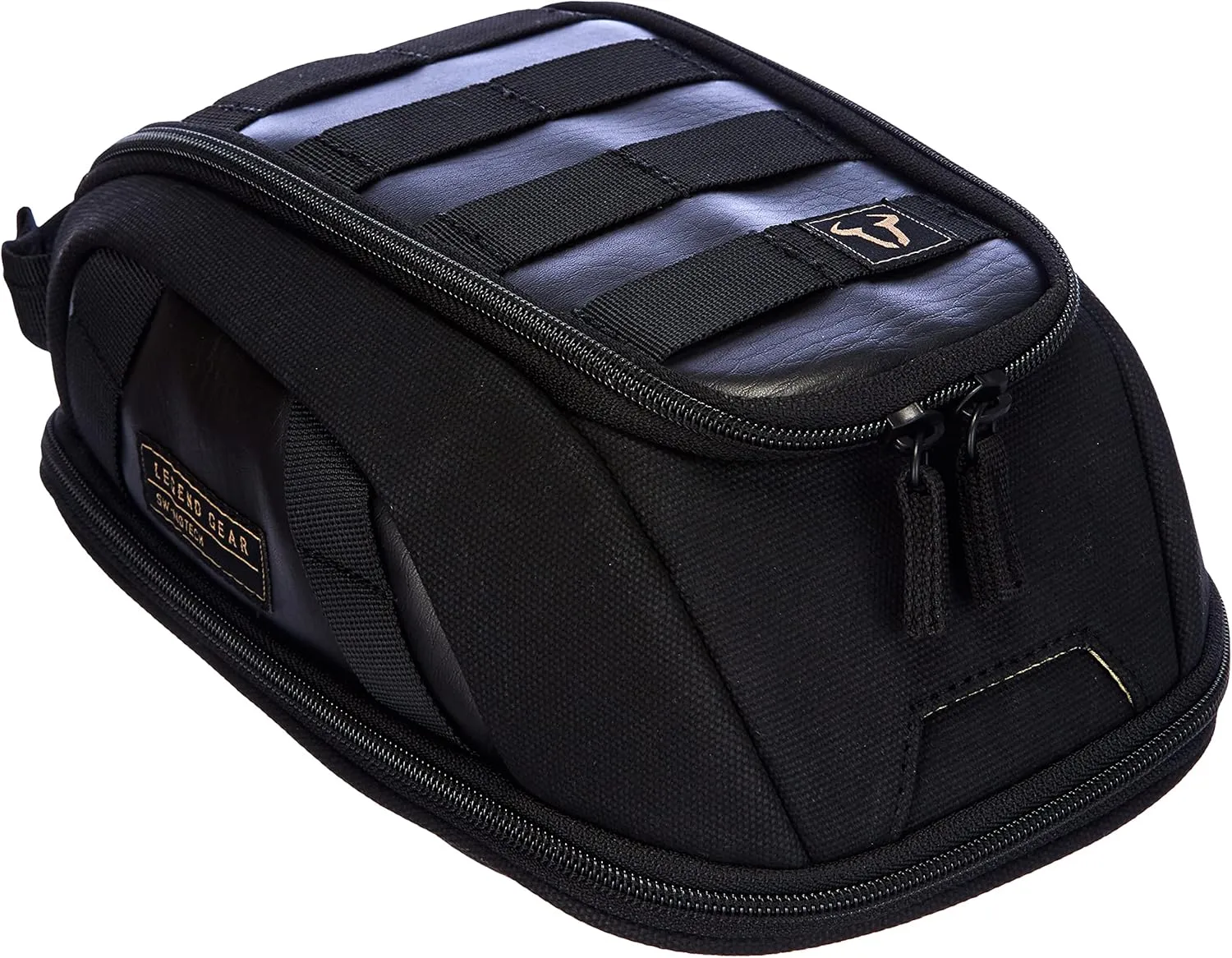 SW-Motech Legend Gear LT1 Black Edition Tank Bag (Black/Black)