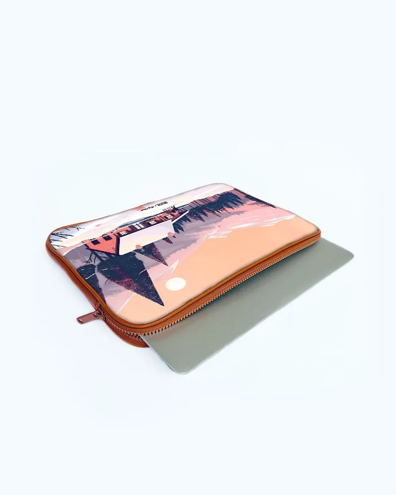 Swiss Ski Lodge [BREATHE] MacBook / Laptop Sleeve