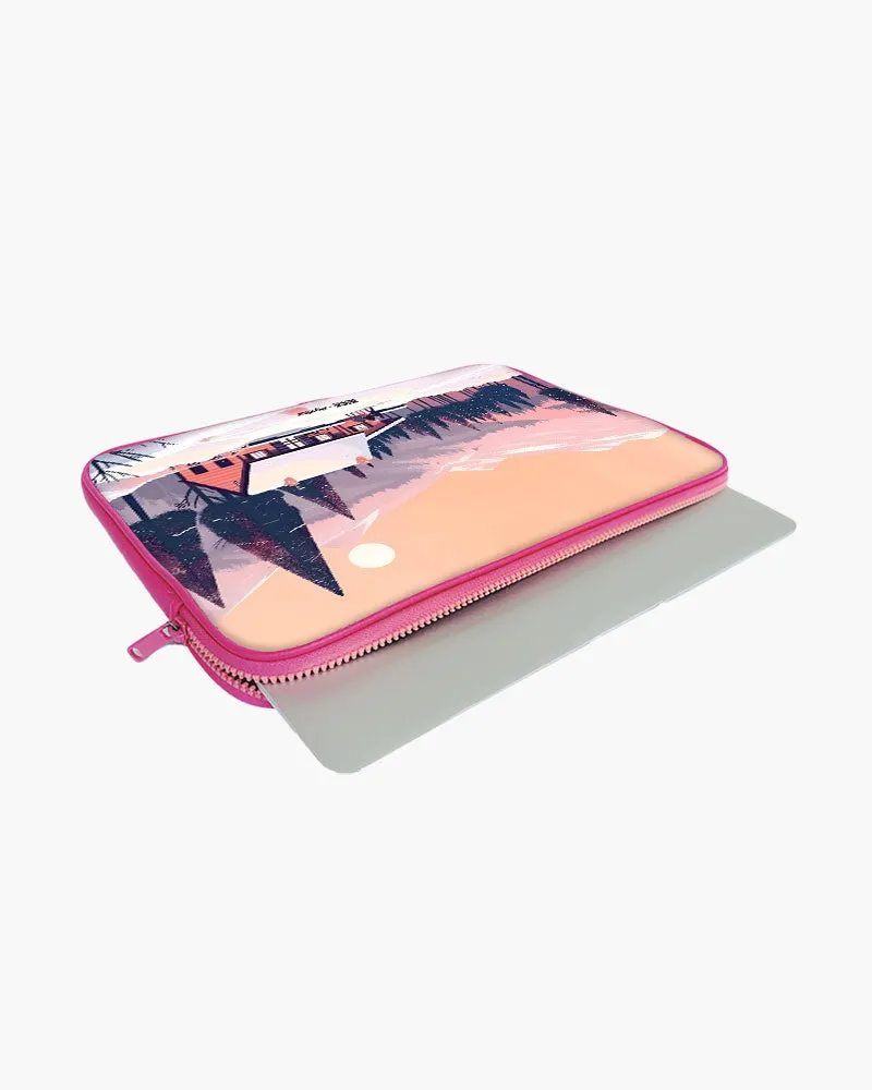 Swiss Ski Lodge [BREATHE] MacBook / Laptop Sleeve