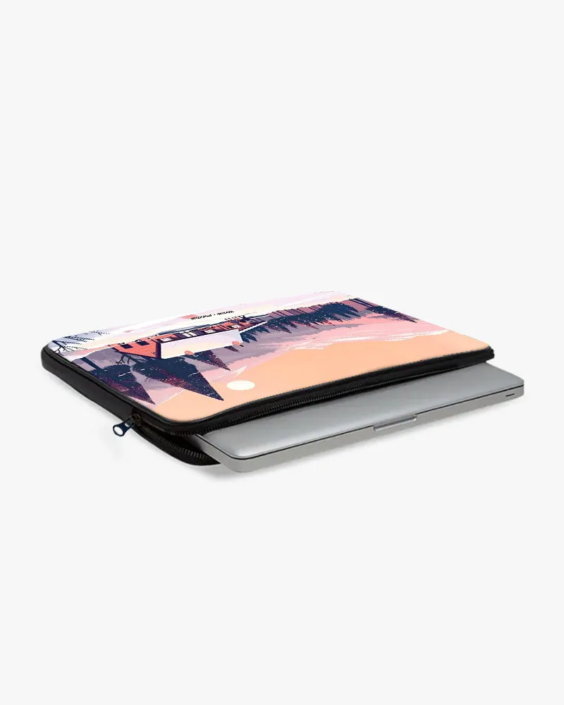 Swiss Ski Lodge [BREATHE] MacBook / Laptop Sleeve