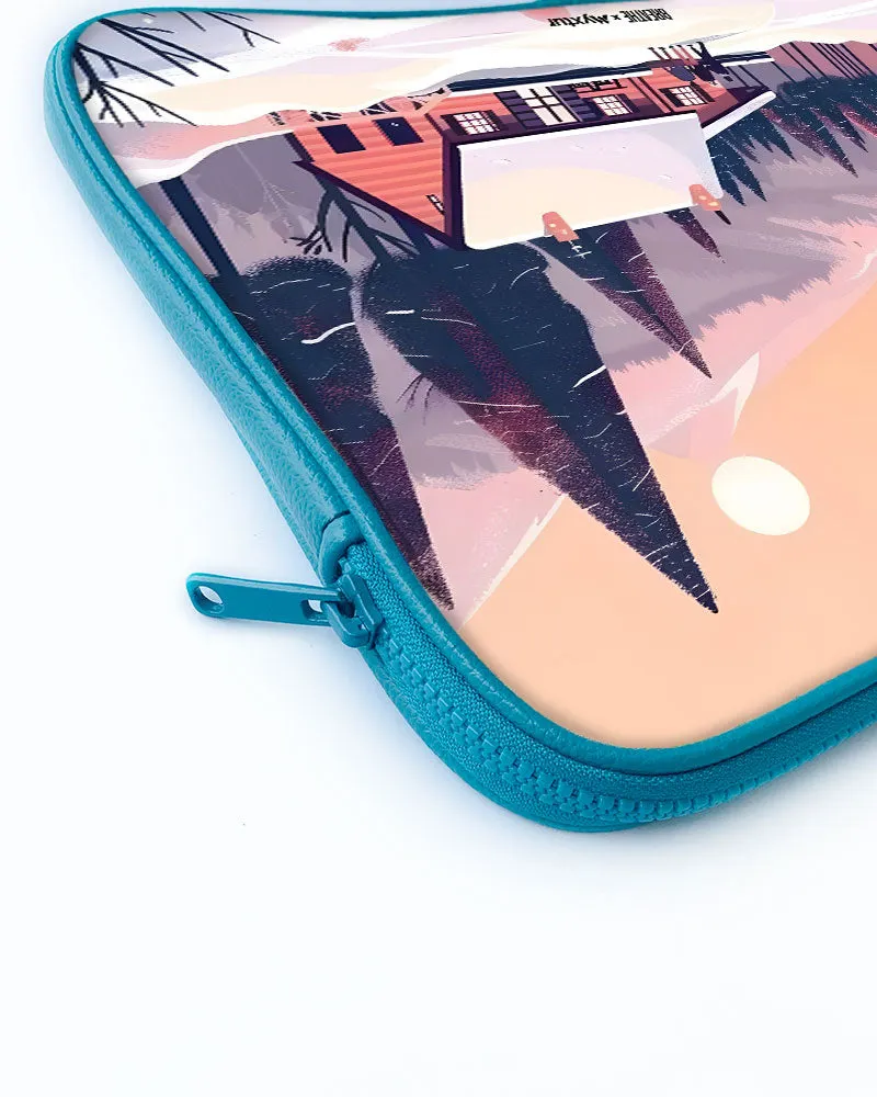 Swiss Ski Lodge [BREATHE] MacBook / Laptop Sleeve