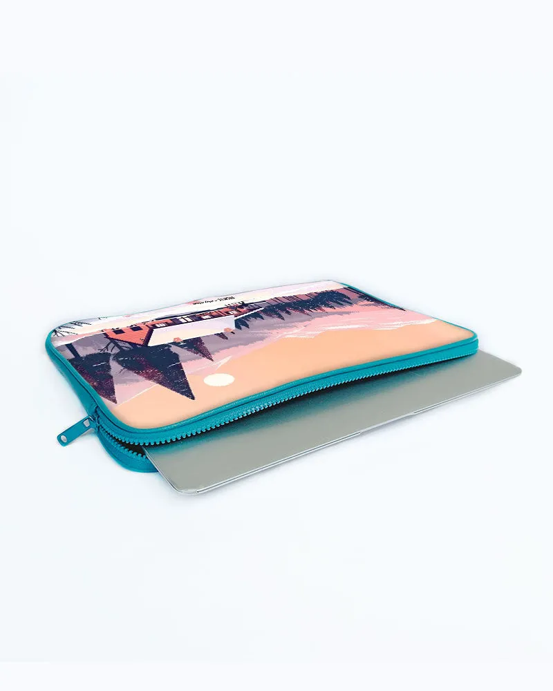 Swiss Ski Lodge [BREATHE] MacBook / Laptop Sleeve