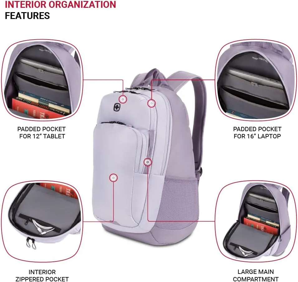 SwissGear MetroEdge, Lavender, 18.5-Inch