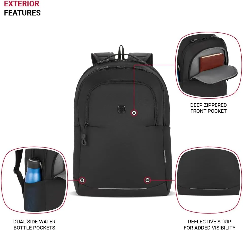 SwissGear Orientation, Black, 17.75-Inch