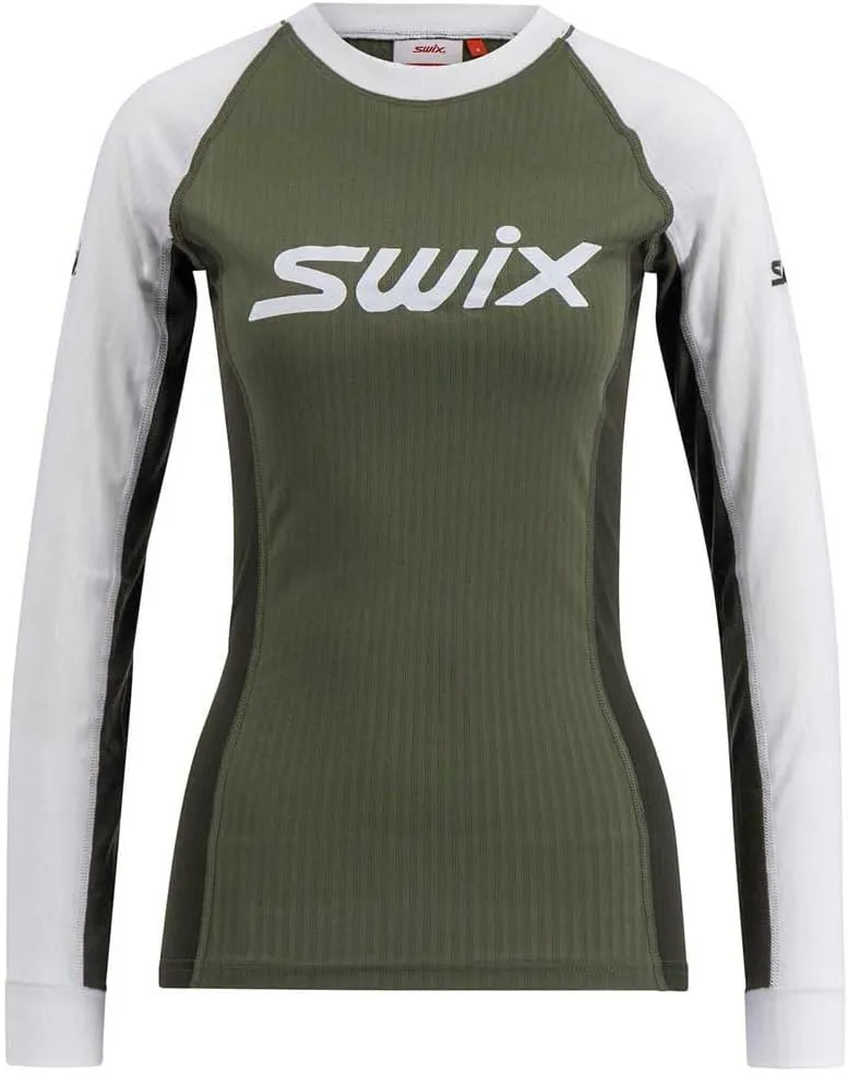 Swix Women's Winter Sports Skiing Training Quick-Drying Racex Classic Long Sleeve Baselayer Top