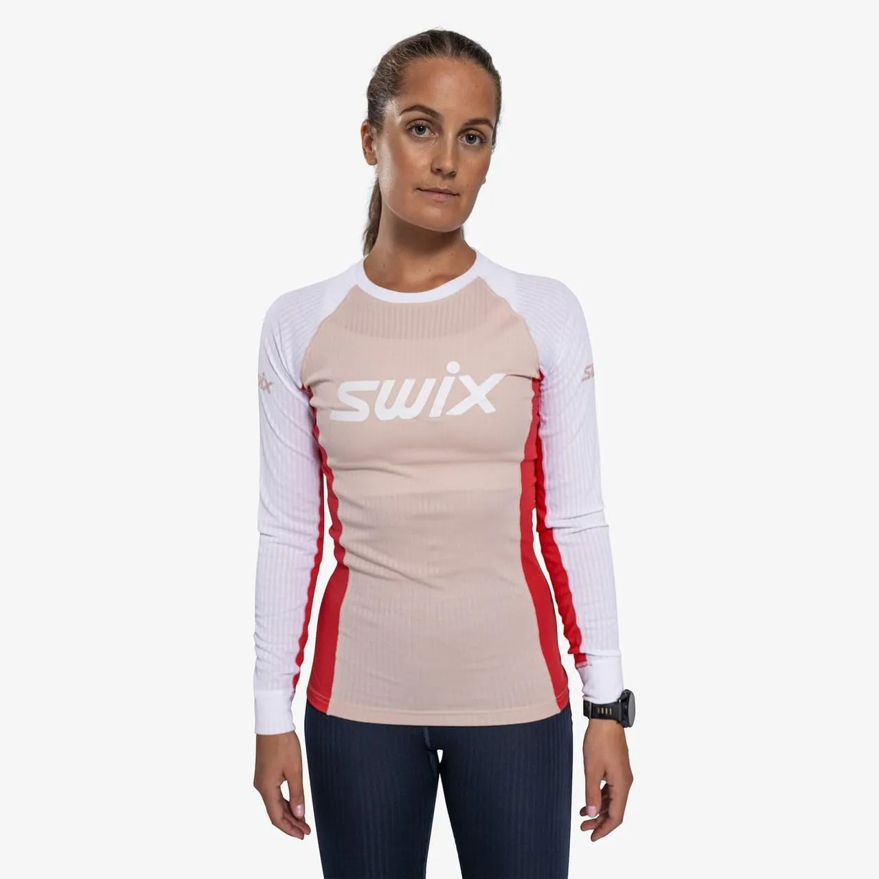Swix Women's Winter Sports Skiing Training Quick-Drying Racex Classic Long Sleeve Baselayer Top
