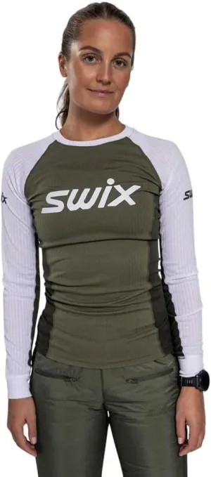 Swix Women's Winter Sports Skiing Training Quick-Drying Racex Classic Long Sleeve Baselayer Top