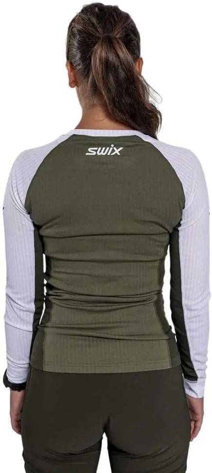 Swix Women's Winter Sports Skiing Training Quick-Drying Racex Classic Long Sleeve Baselayer Top