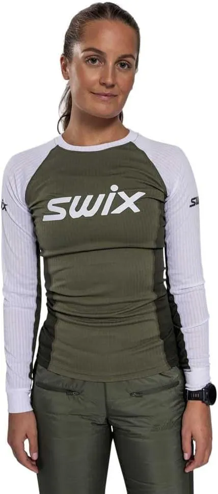Swix Women's Winter Sports Skiing Training Quick-Drying Racex Classic Long Sleeve Baselayer Top