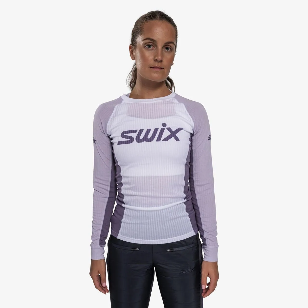 Swix Women's Winter Sports Skiing Training Quick-Drying Racex Classic Long Sleeve Baselayer Top