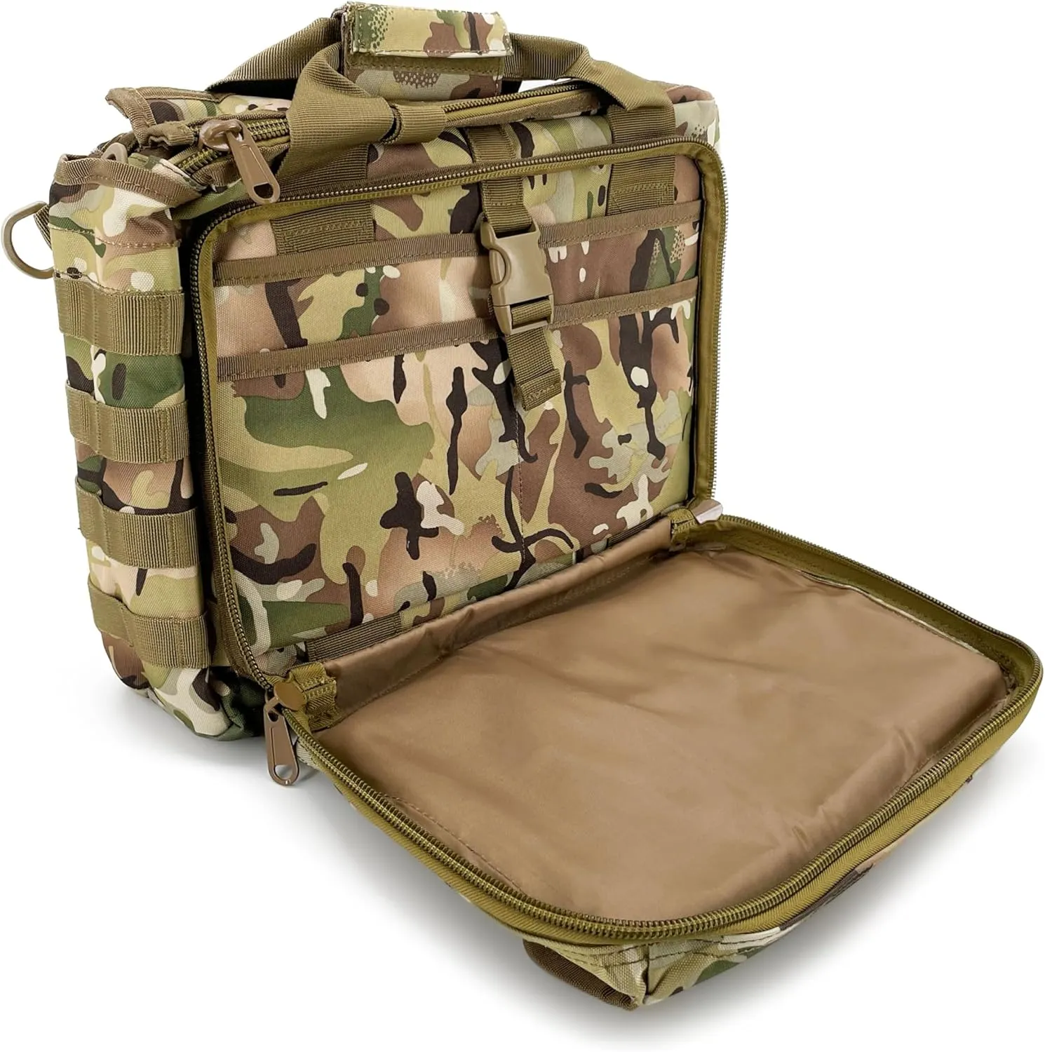 TaktZeit Military Briefcase 15.6Inch Tactical Laptop Messenger Bag Laptop for Hiking, Cycling, Camping and Daily Use