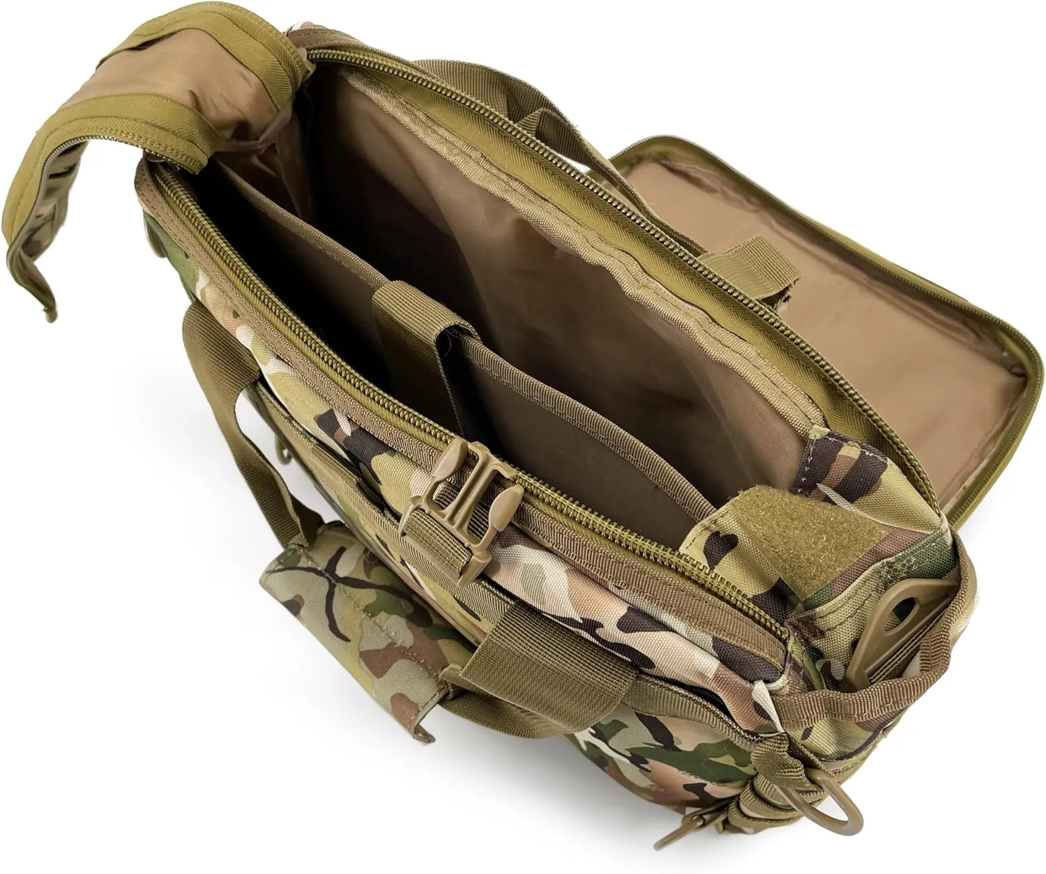 TaktZeit Military Briefcase 15.6Inch Tactical Laptop Messenger Bag Laptop for Hiking, Cycling, Camping and Daily Use