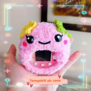 Tamagotchi Crochet cover - Violetchi