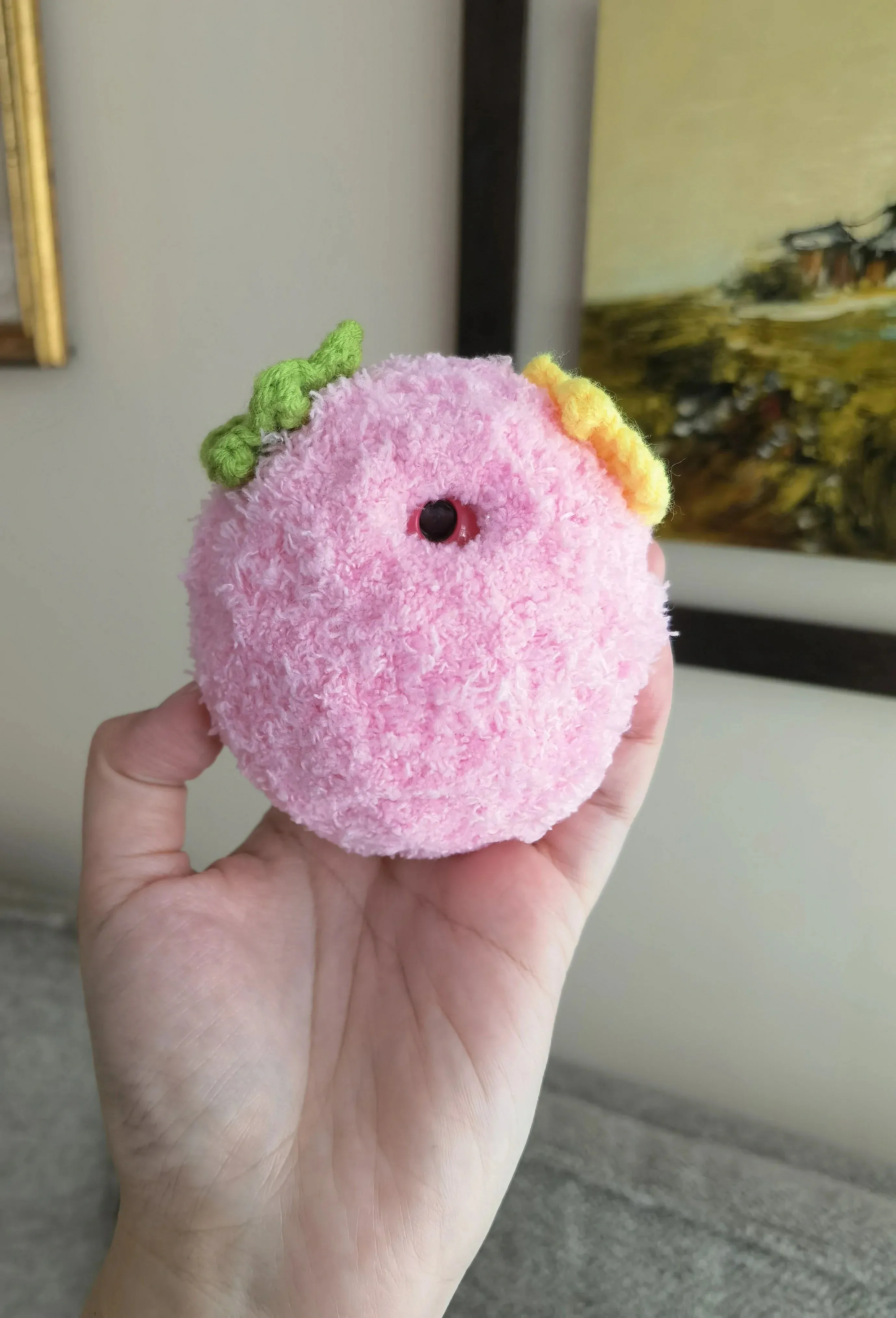 Tamagotchi Crochet cover - Violetchi